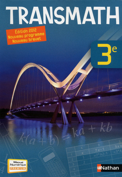 Βιβλίο Transmath 3e 2012 - format compact Véronique Carlod