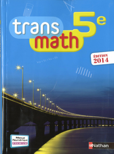Knjiga TRANSMATH 5E FORMAT COMPACT 2014 Joël Malaval
