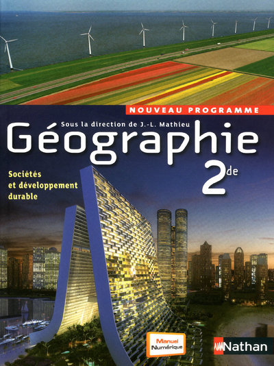 Book Géographie 2e format compact 2010 Jean-Louis Mathieu