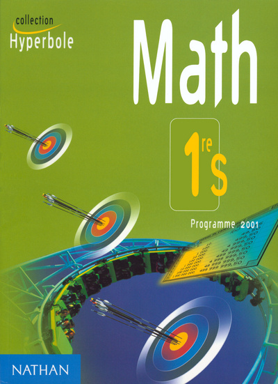 Book HYPERBOLE 1E S 2001 Jean-François Bilgot