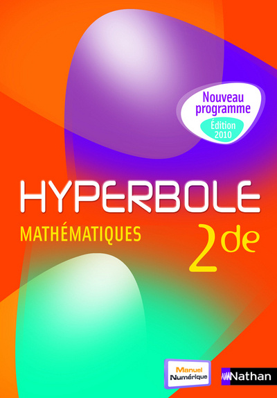 Книга Hyperbole Maths 2de (Petit format) 2010 Joël Malaval