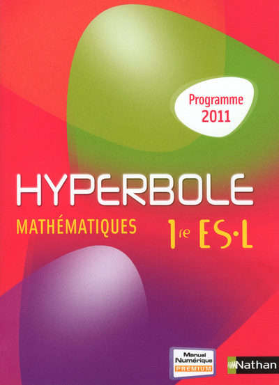 Book Hyperbole 1re ES-L 2011 compact Joël Malaval