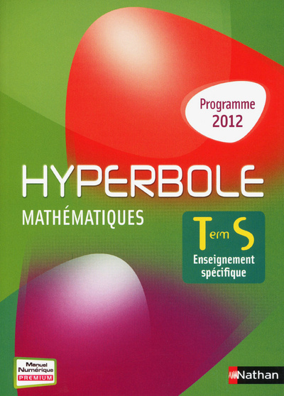 Buch Hyperbole Terminale S spécifique 2012 Bernard Chrétien