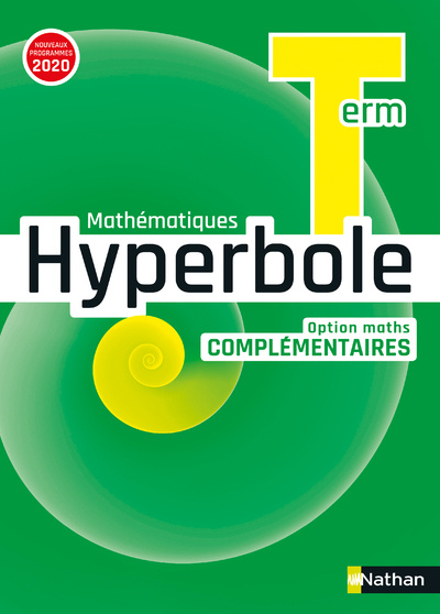 Book Hyperbole Term - Option Maths Complémentaires - Manuel 2020 Séverine Aubry