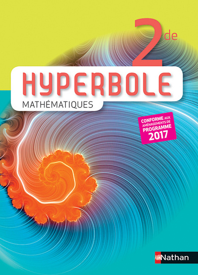 Boek Hyperbole mathématiques 2de 2017 Joël Malaval