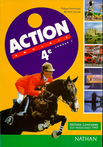 Kniha ACTION 4E LV1 1998 Bernard Lacoste