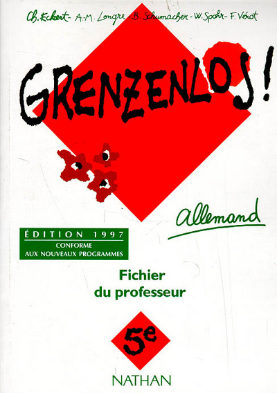 Book GREZENLOS 5E PROF NE 97 Charles Eckert