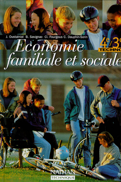 Kniha ECONOMIE FAMILIALE ET SOCIALE 4E/3E TECHNOLOGIQUE ELEVE 97 Claude Bouthier