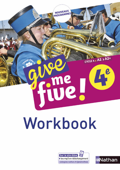 Buch Give me five ! 4ème - Workbook 2017 Hélène Adrian