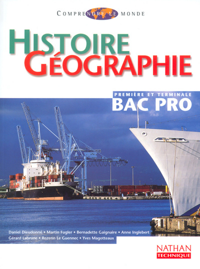 Kniha HISTOIRE GEOGRAPHIE BAC PRO 2003 Daniel Dieudonné