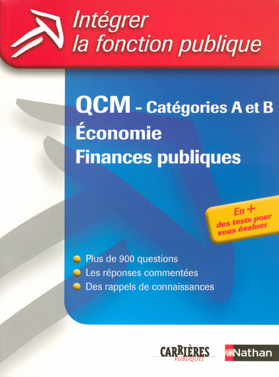 Kniha QCM ECONOMIE FINANCES PUBLIQUES CAT A/B 2004 Sylvie Grasser