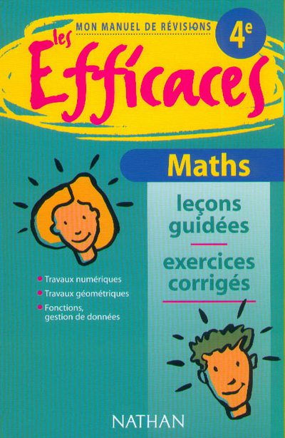 Knjiga EFFICACES MATHS 4E Jean-Luc Brégeon