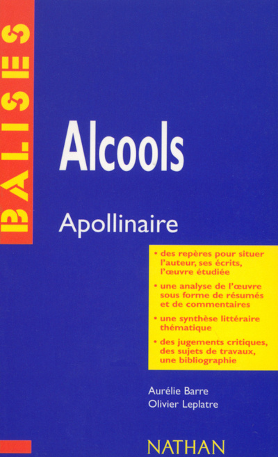 Knjiga ALCOOLS Guillaume Apollinaire