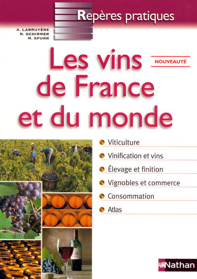 Book LES VINS DE FRANCE ET DU MONDE Aurélie Labruyère