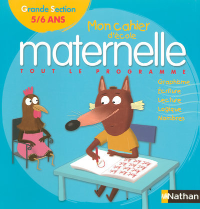 Książka CAHIER D ECOLE MATERNELLE GS Jeanine Villani