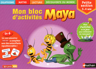 Book MON BLOC D'ACTIVITES MAYA 2013/2014 3/4 ANS PS Collectif