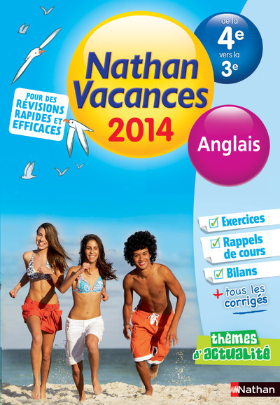 Kniha CAHIER DE VACANCES 2014 ANGLAIS DE LA 4E VERS LA 3E - NATHAN VACANCES Florence Jaffres