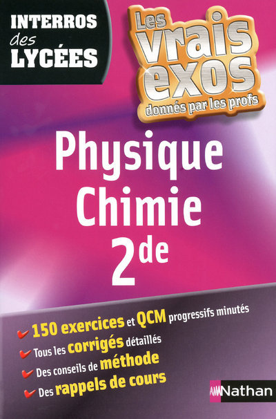 Libro INTERROS LYCEES PHYS-CHIMIE 2D Fredéric Masset