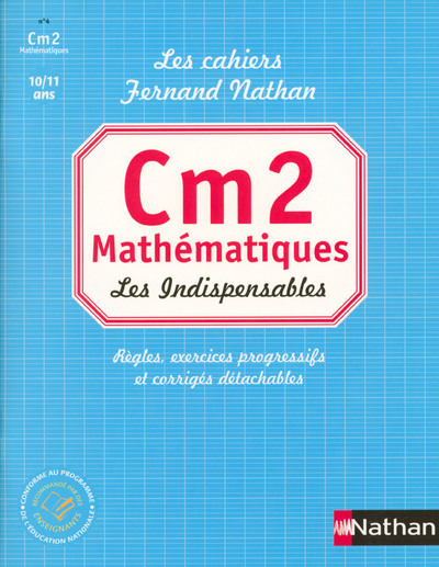 Knjiga CAHIERS FERNAND MATHS CM2 Pierre Colin