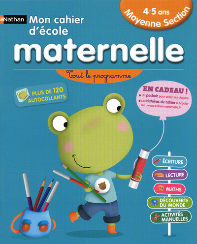 Buch MON CAHIER ECOLE MATERNELLE MOYENNE SECTION 4-5 ANS - TOUT LE PROGRAMME Nicole Herr