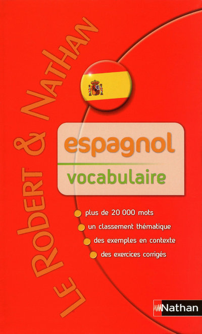 Carte Vocabulaire de l'Espagnol contemporain - Robert & Nathan Nicole Malaret