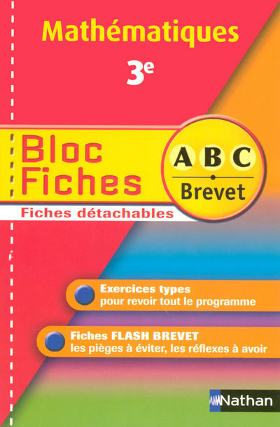 Knjiga BLOC FICHES ABC MATHS 3E Chantal Carruelle