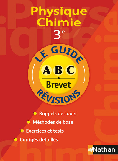Carte GUIDE ABC BREVET PHYS/CHIMIE Olivier Lemaire