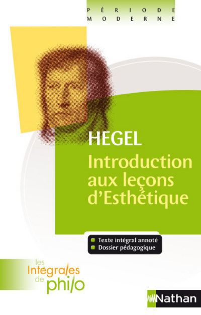 Kniha Les intégrales de Philo - Hegel, Introduction aux Leçons d'Esthétique Charles Bénard