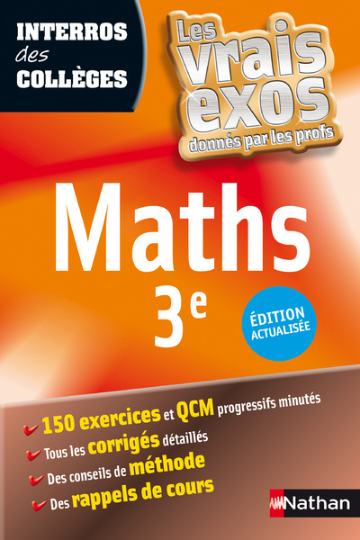 Knjiga INTERROS DES COLLEGES MATHS 3E Lucie-Anne Billy