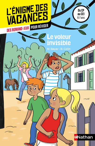 Boek Enigme des vacances : Le voleur invisible CP/CE1 Michèle Bayar
