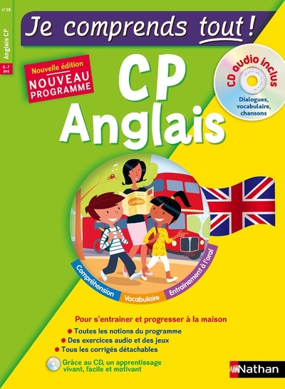 Book Je comprends tout ! Anglais CP + CD Audio inclus Sandrine Guillore-Chotard