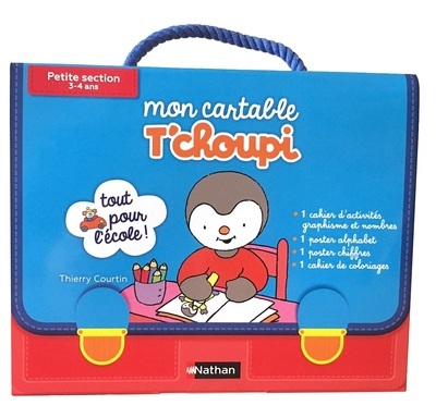 Βιβλίο Mon cartable T'choupi Petite section 3-4 ans 