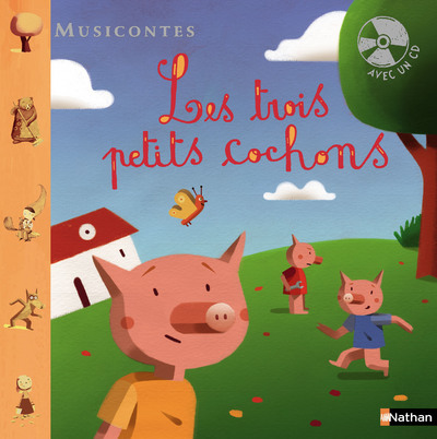 Knjiga TROIS PETITS COCHONS + CD J.O. Halliwell