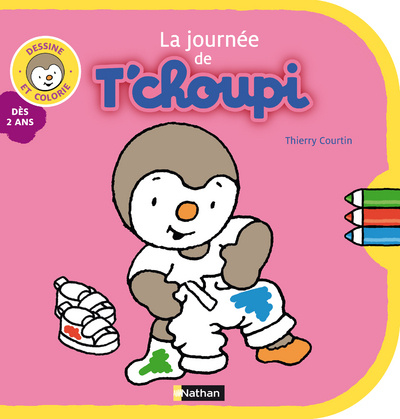 Könyv LA JOURNEE DE T'CHOUPI DES 2ANS 