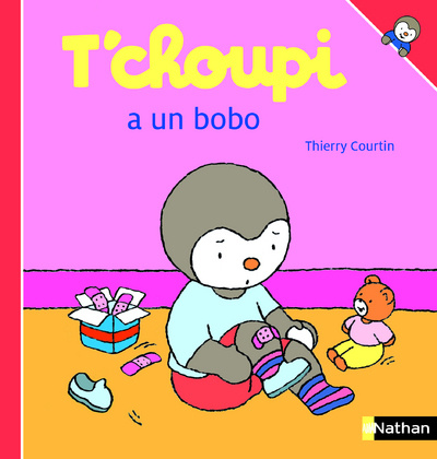 Książka T'choupi a un bobo Thierry Courtin