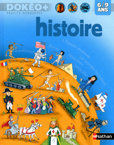 Knjiga HISTOIRE + REALITE AUGMENTEE - DOKEO+ 6/9 ANS Dimitri Casali