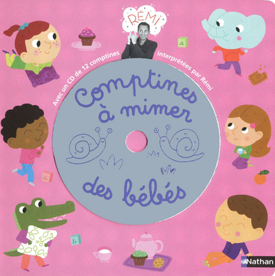 Carte Comptines à mimer des bébés Rémi Guichard