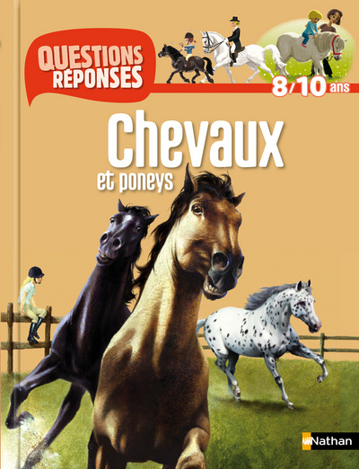 Knjiga N05 - CHEVAUX ET PONEYS - QUESTIONS/REPONSES 8/10ANS Alexandra Frappier