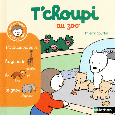 Book T'choupi au zoo 