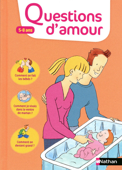Carte Questions d'amour: 5-8 ans Virginie Dumont