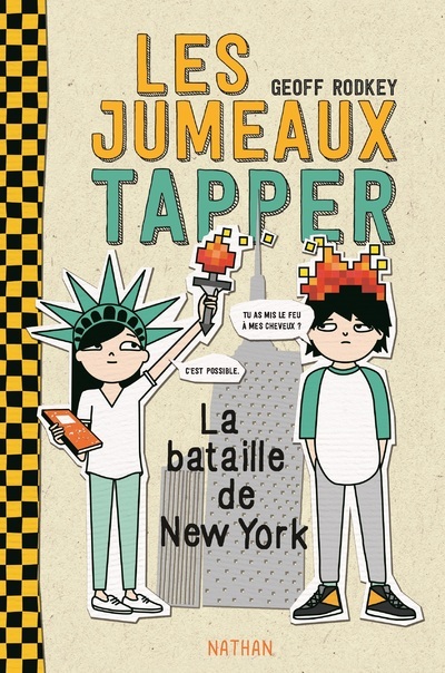 Książka Les Jumeaux Tapper 2: La Bataille de New-York Geoff Rodkey