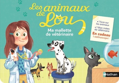 Книга Les animaux de Lou - Ma mallette de vétérinaire Mymi Doinet
