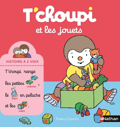 Carte T'choupi et les jouets 