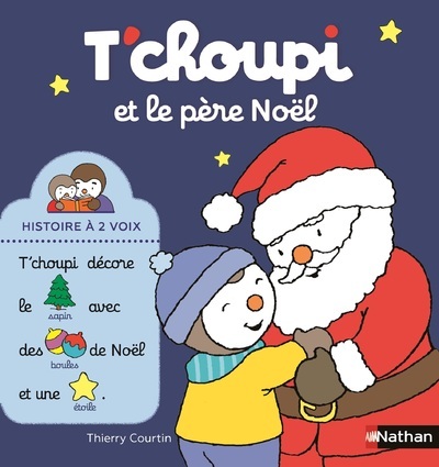 Książka T'choupi et le pere Noel 