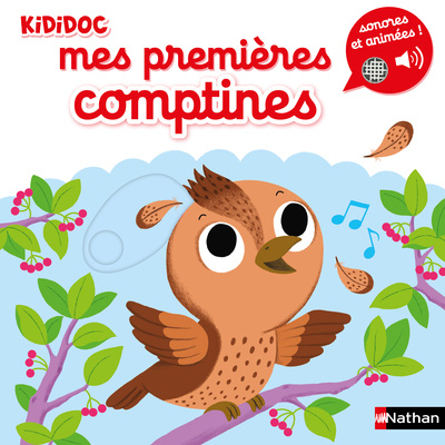 Książka Mes premières comptines sonores et animées Nathalie Choux