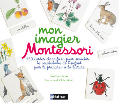 Carte Mon imagier Montessori Ève Herrmann
