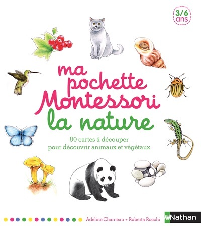 Kniha Ma pochette Montessori la nature Adeline Charneau