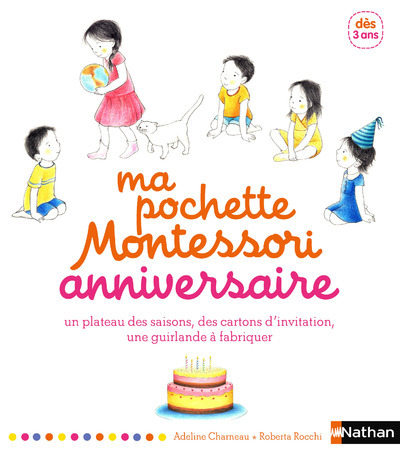 Könyv Ma pochette Montessori anniversaire Adeline Charneau