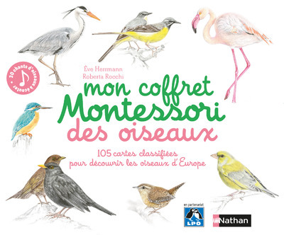 Könyv Mon coffret Montessori des oiseaux Ève Herrmann