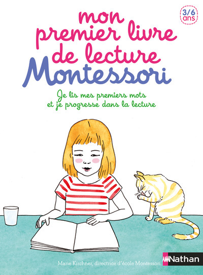 Carte Mon premier livre de lecture Montessori Marie Kirchner